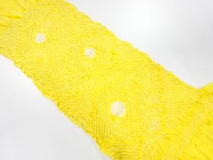 正絹　絞り　帯揚げ